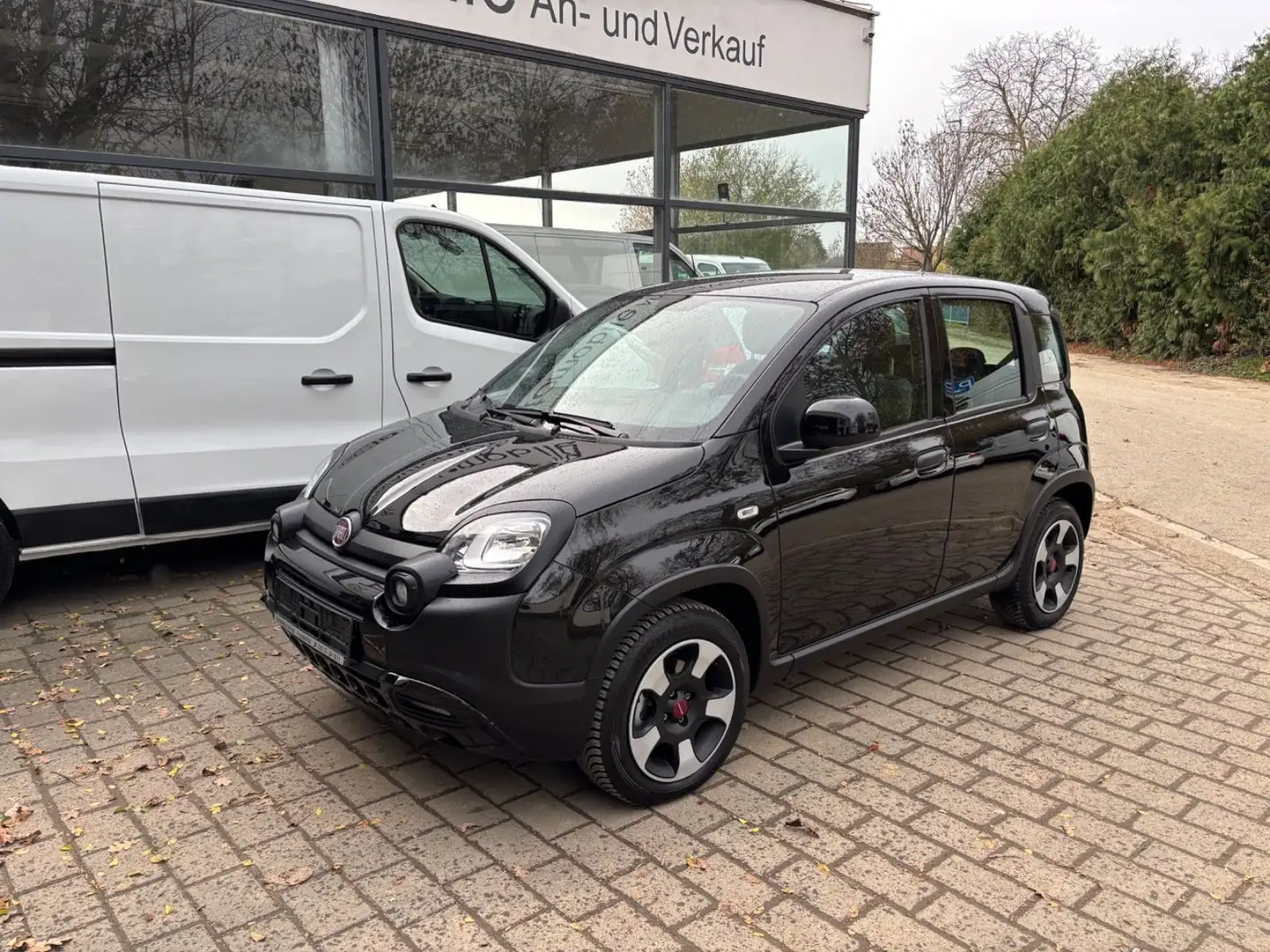 Fiat Panda City Plus Hybrid Zwart - 1