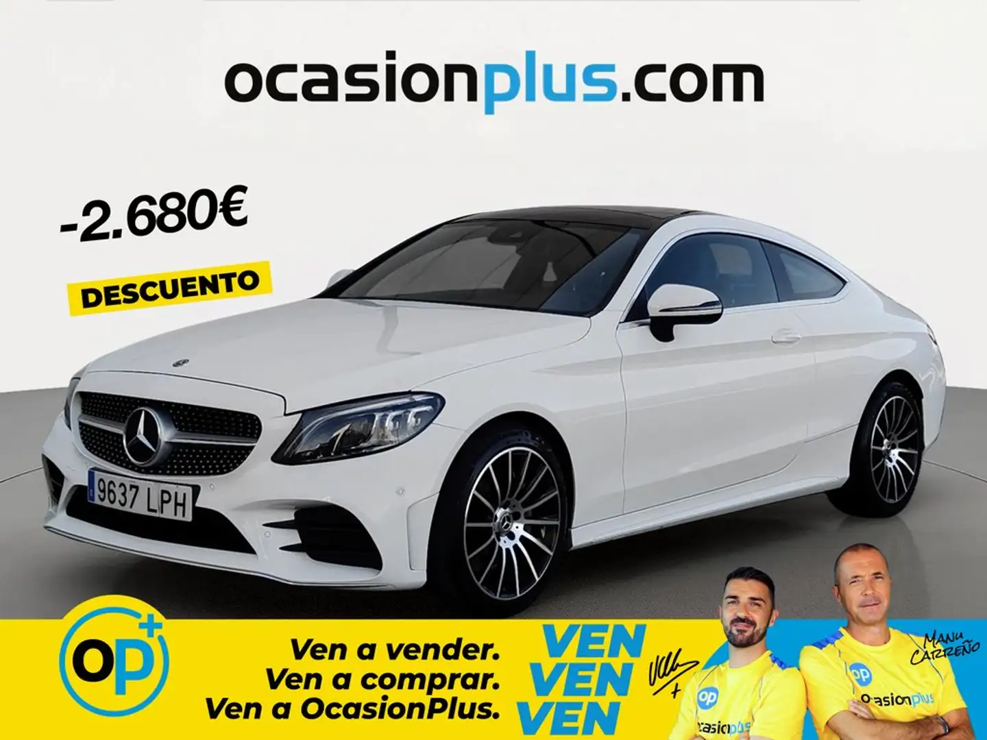 Mercedes-Benz C 300 Coupé 300d 9G-Tronic Blanco - 1