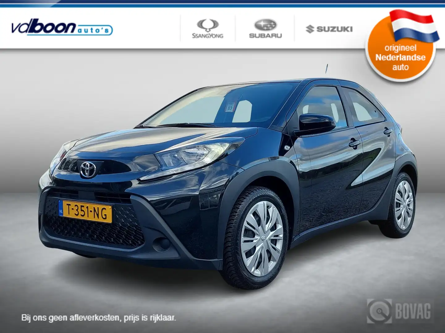 Toyota Aygo X 1.0 VVT-i MT Play CRUISE | APP. NAVI | NL-auto | r Zwart - 1