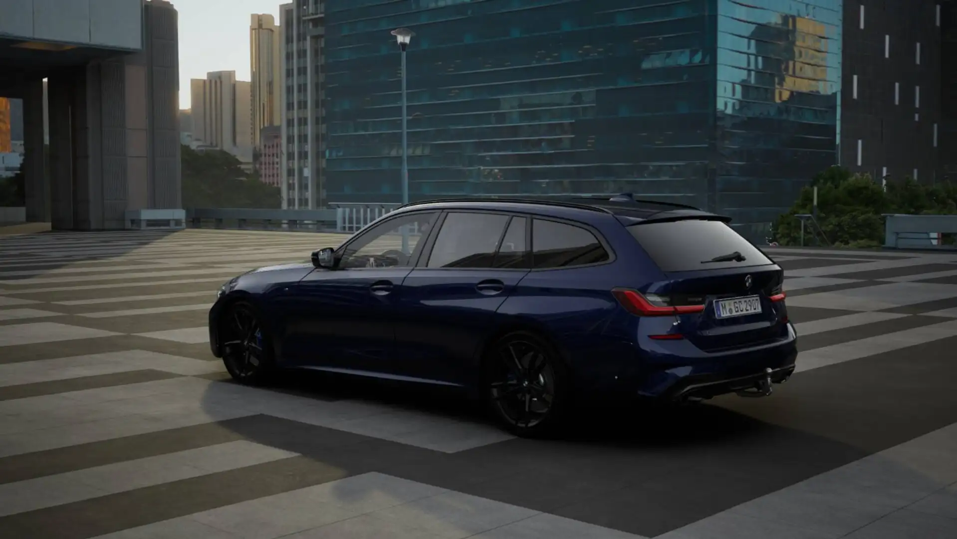 BMW 340 Mxdrive Touring Laser AHK HiFi H-K Shadow Parkass. Blue - 2