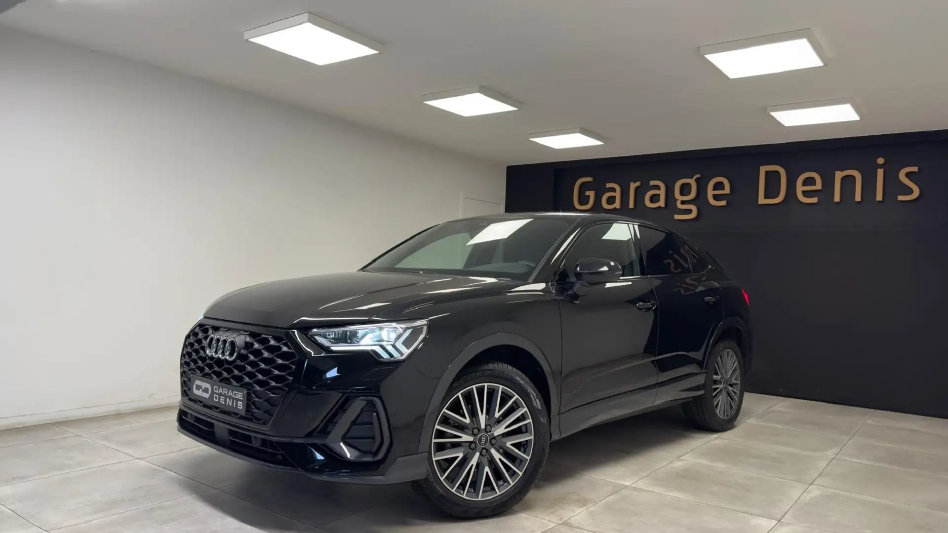 Audi Q3 SportbackTFSI S line S tronic*GPS+CAMERA*LED*CUIR Zwart - 1