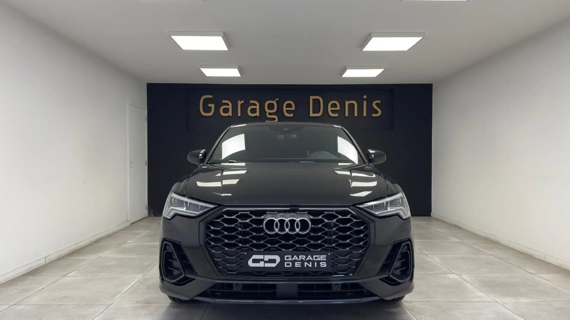 Audi Q3 SportbackTFSI S line S tronic*GPS+CAMERA*LED*CUIR Zwart - 2