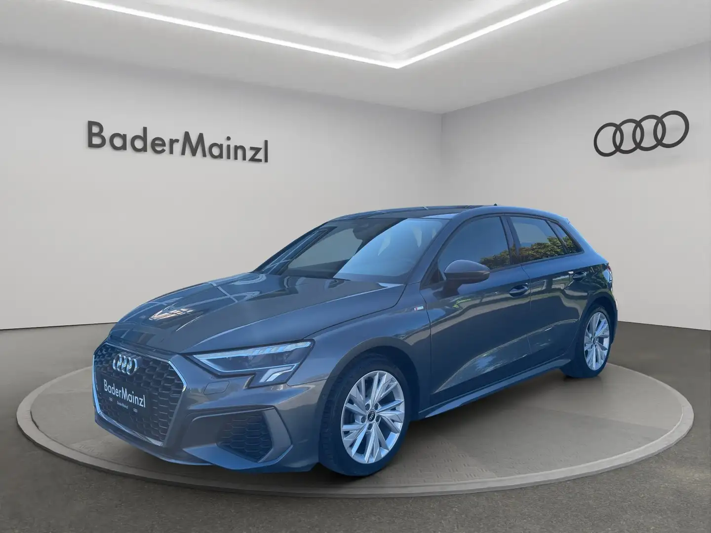 Audi A3 Sportback 2.0 TDI S Line Navi LED AHK B&O Grau - 1