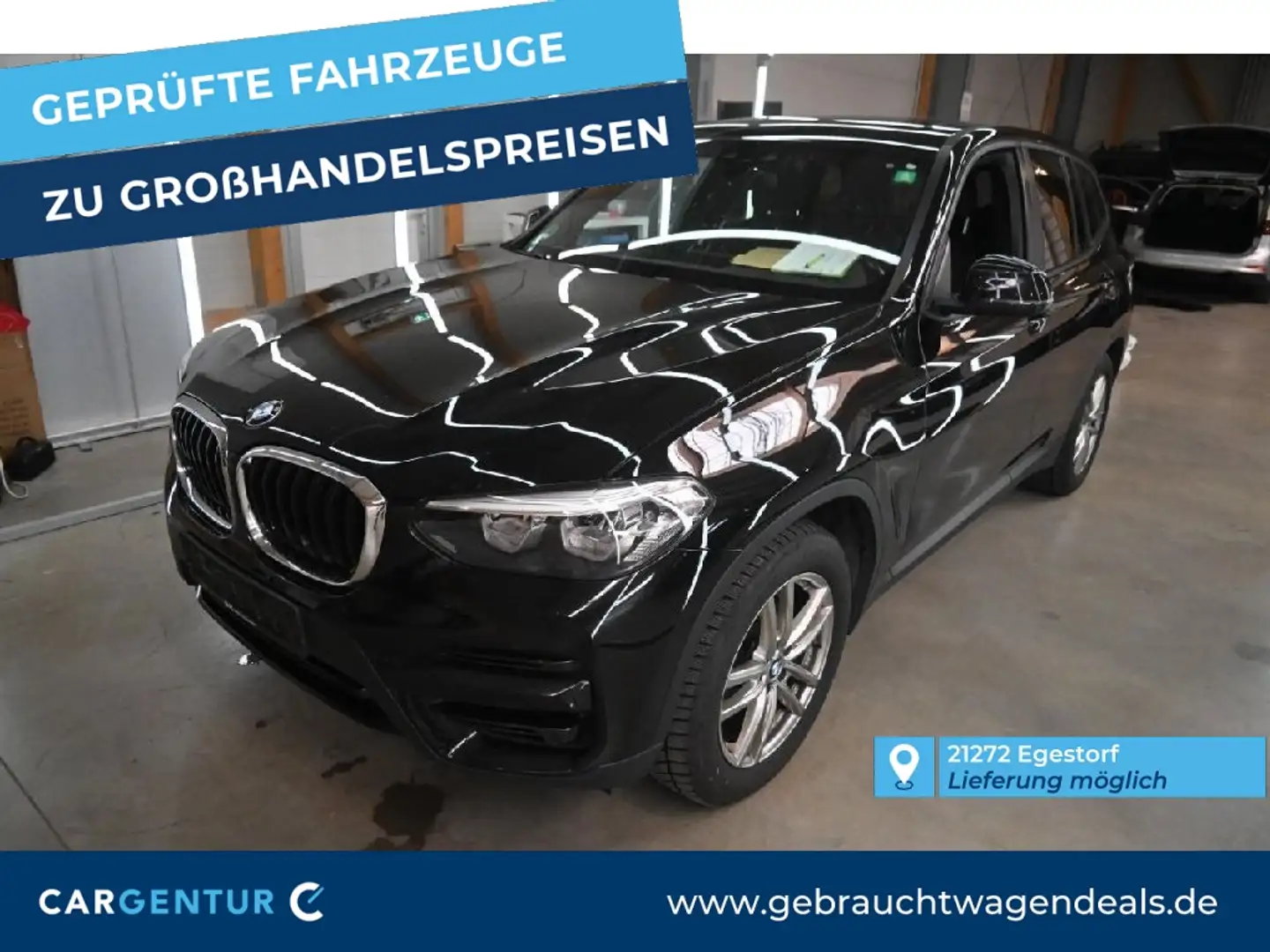 BMW X3 xDrive20d Advantage Pano El.Heckkl. LED AUT crna - 1