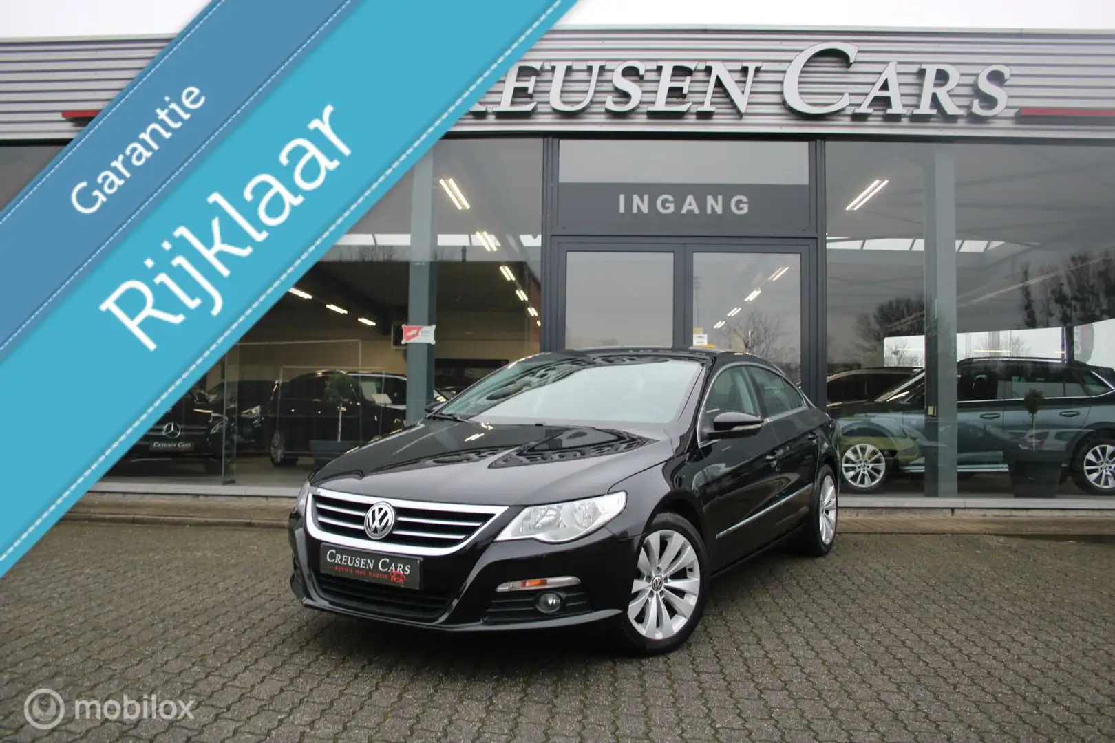 Volkswagen Passat CC 1.8 TSI 4p.Navi/Trekhaak/BT Tel/ Zwart - 1