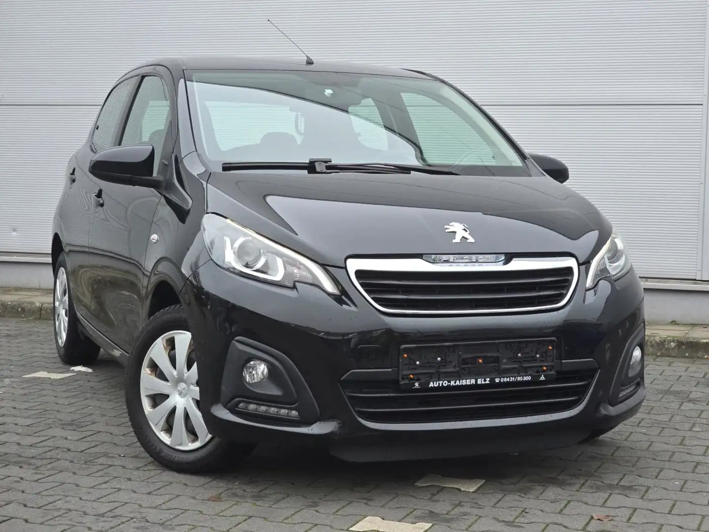 Peugeot 108 Active+Top Zustand.... Schwarz - 1