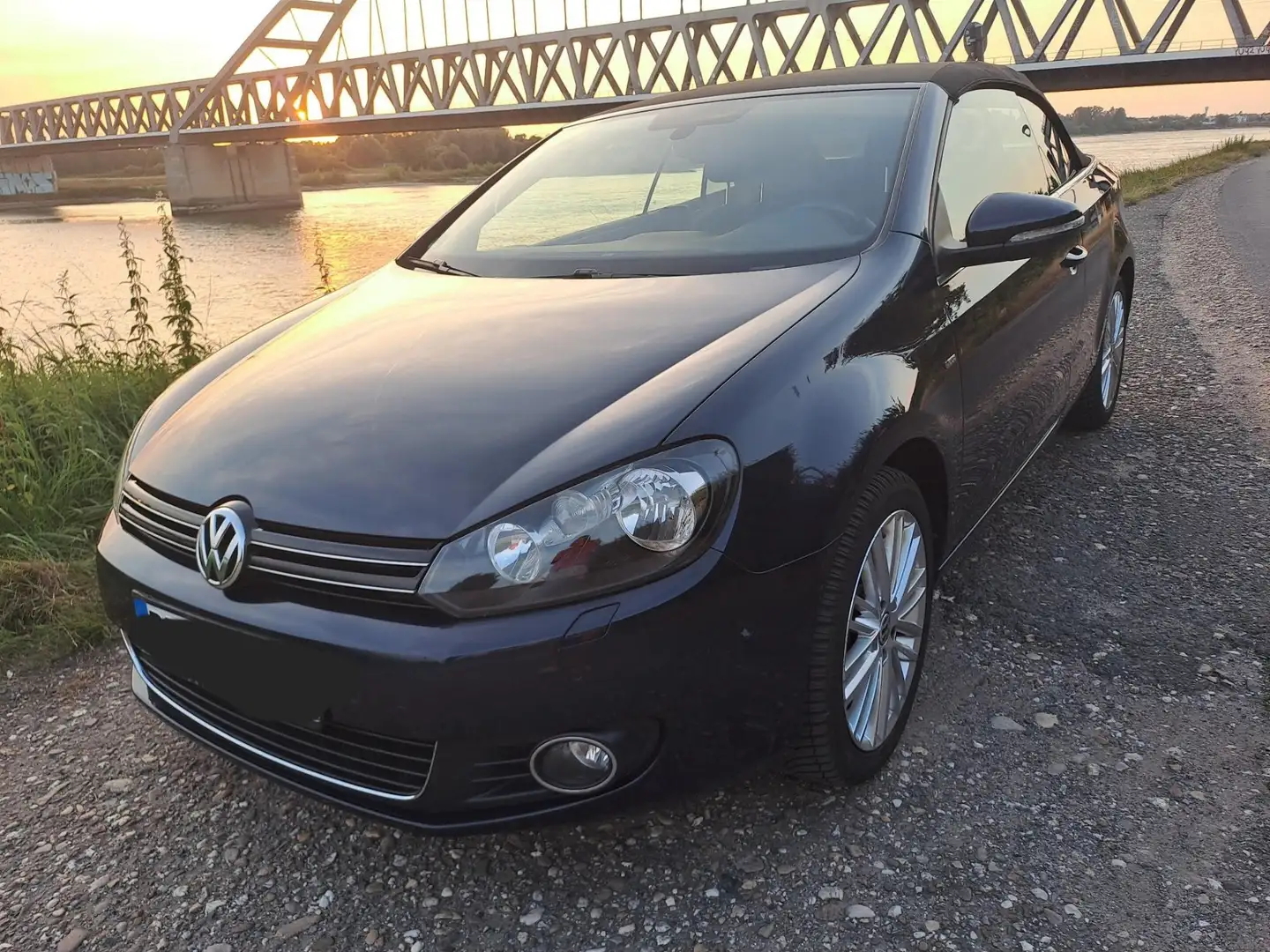 Volkswagen Golf Cabriolet Cabrio 1.4 TSI Cup Blau - 2