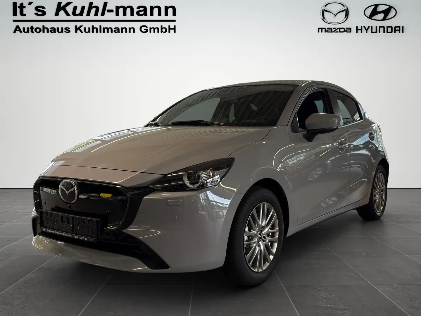 Mazda 2 1.5L e-SKYACTIV G 90ps EXCLUSIVE-LINE DRAS Gris - 1