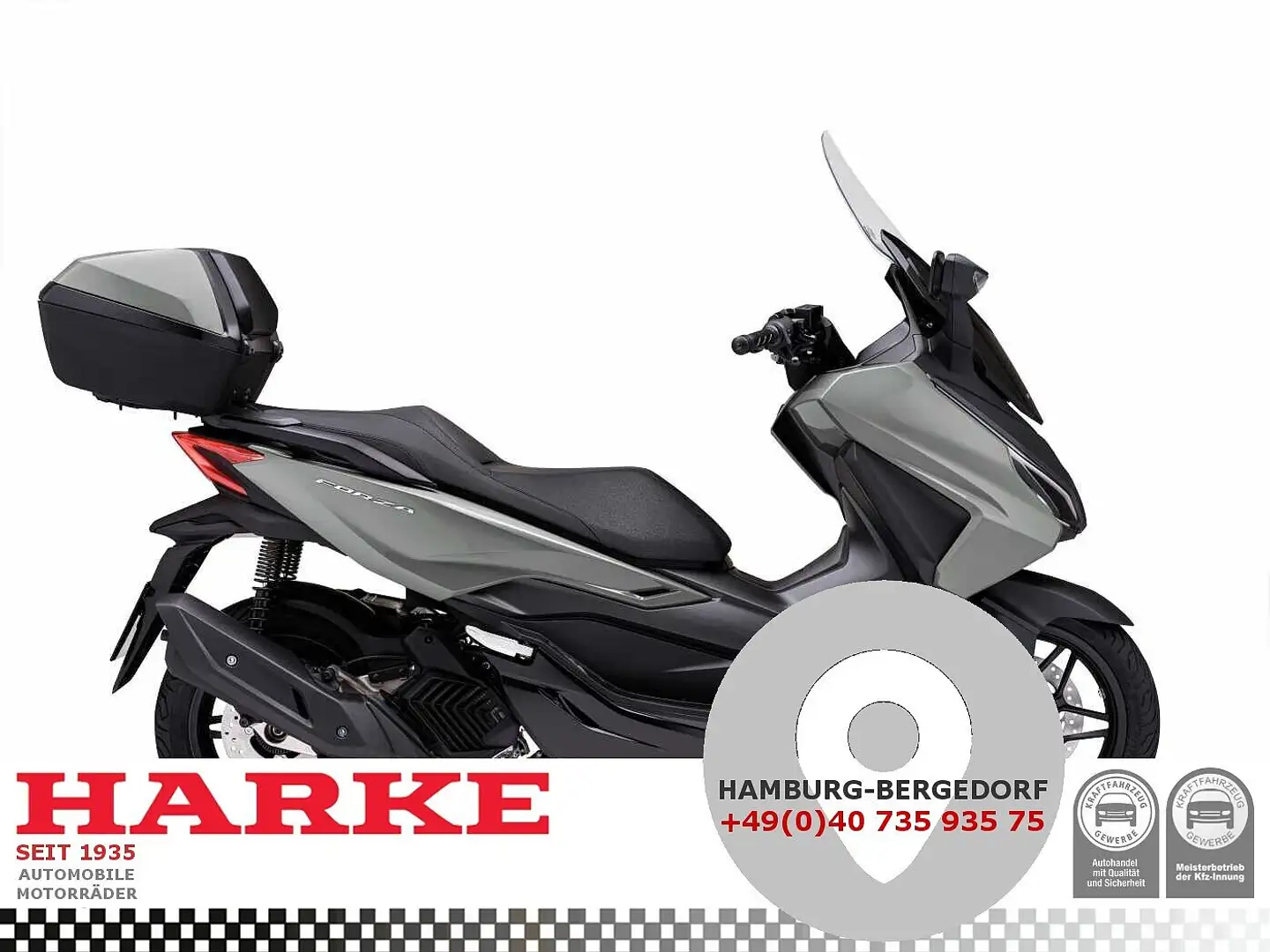 Honda Forza 125 2025 6 Jahre Garantie Bleu - 1