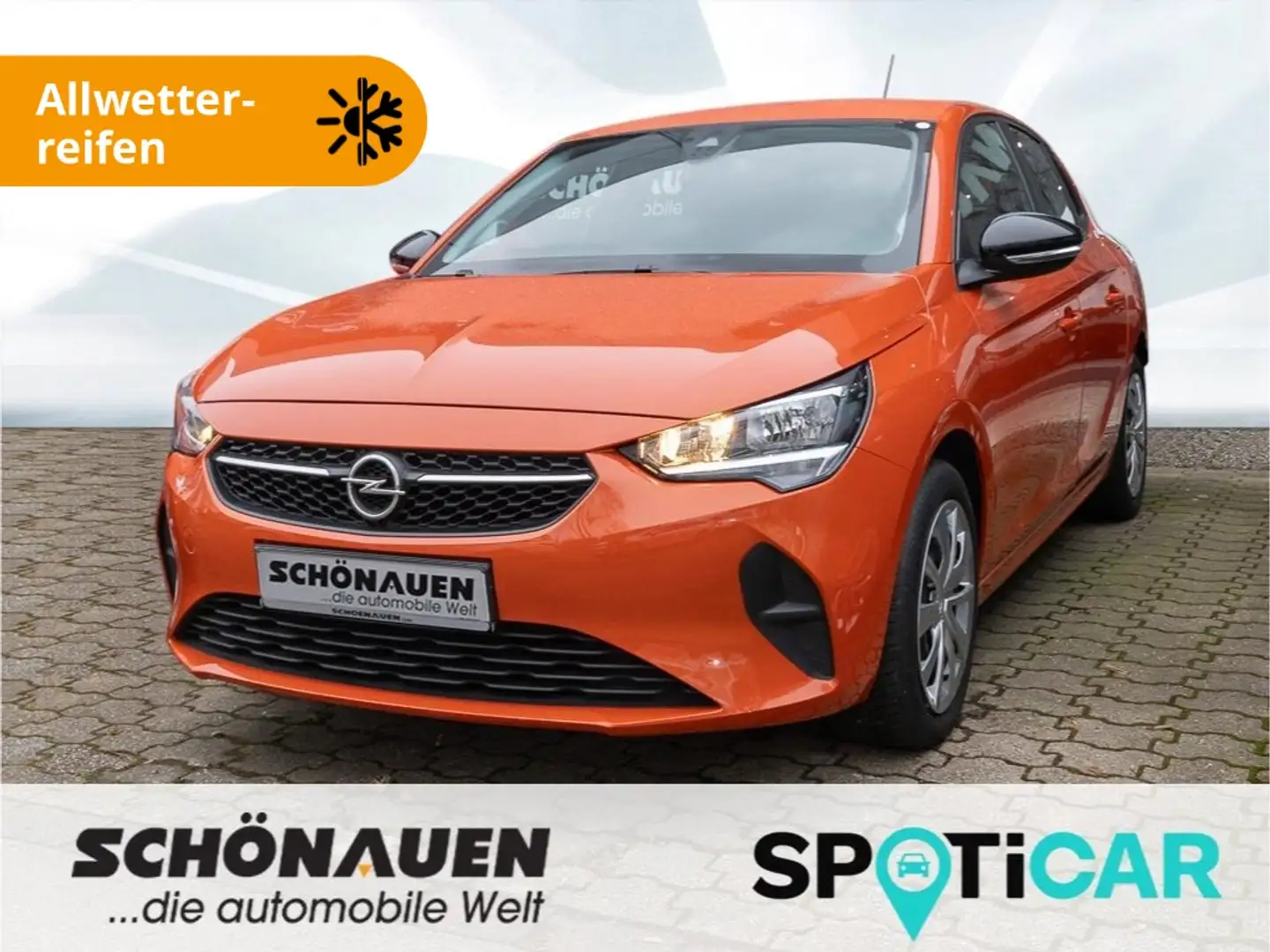 Opel Corsa-e ELEKTRO Edition ++ALLW+OBC11kW+BC+KLI+TC++ Orange - 1