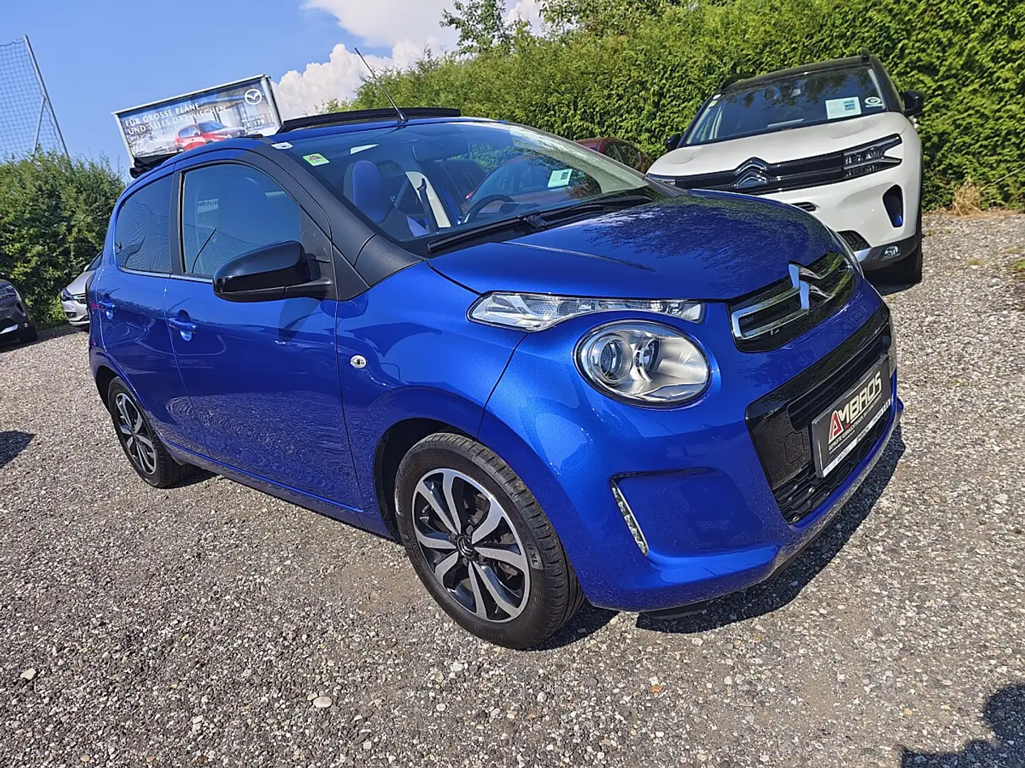 Citroen C1 Airscape VTi 72 manuell Shine Blau - 1