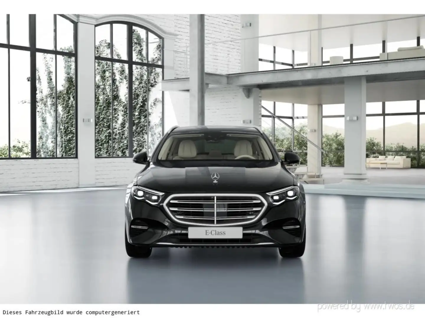 Mercedes-Benz E 300 de 4MATIC T-Modell mit EQ Hybrid Technologie Černá - 2