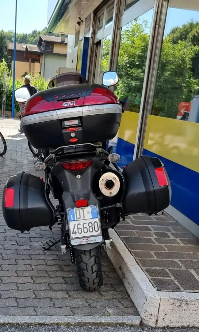 Suzuki V-Strom 650 2 valige più bauletto Schwarz - 1