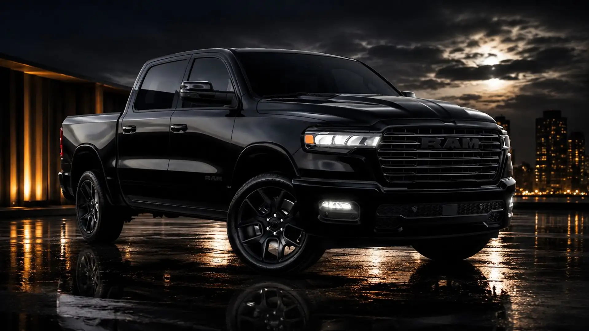RAM 1500 SPORT N1 Schwarz - 1
