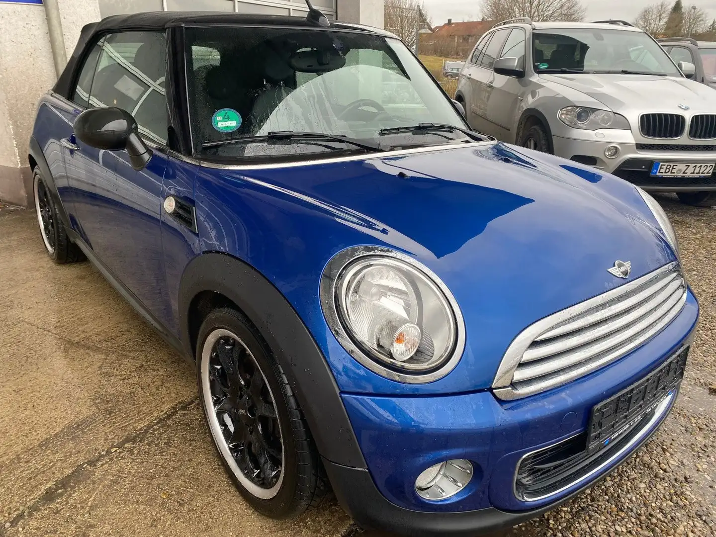 MINI One Cabrio MiniCabrio/org.49´km/Navi/Leder/Alu 17J/Chili II Modrá - 2