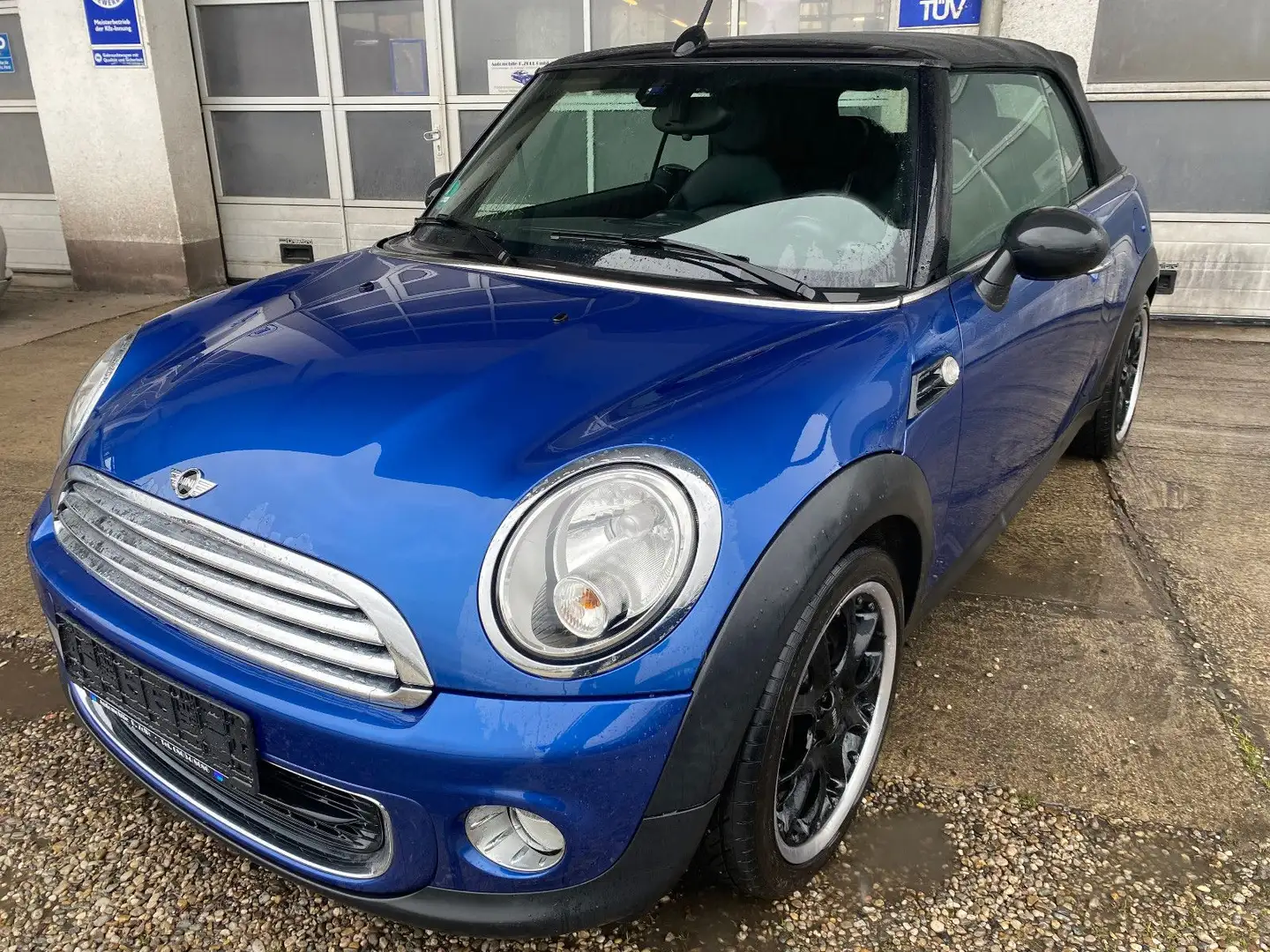 MINI One Cabrio MiniCabrio/org.49´km/Navi/Leder/Alu 17J/Chili II Modrá - 1