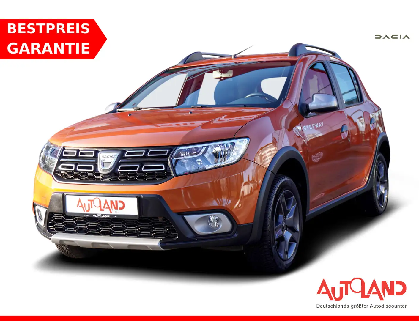 Dacia Sandero II TCe 90 Stepway Navi Klima Tempomat Orange - 1