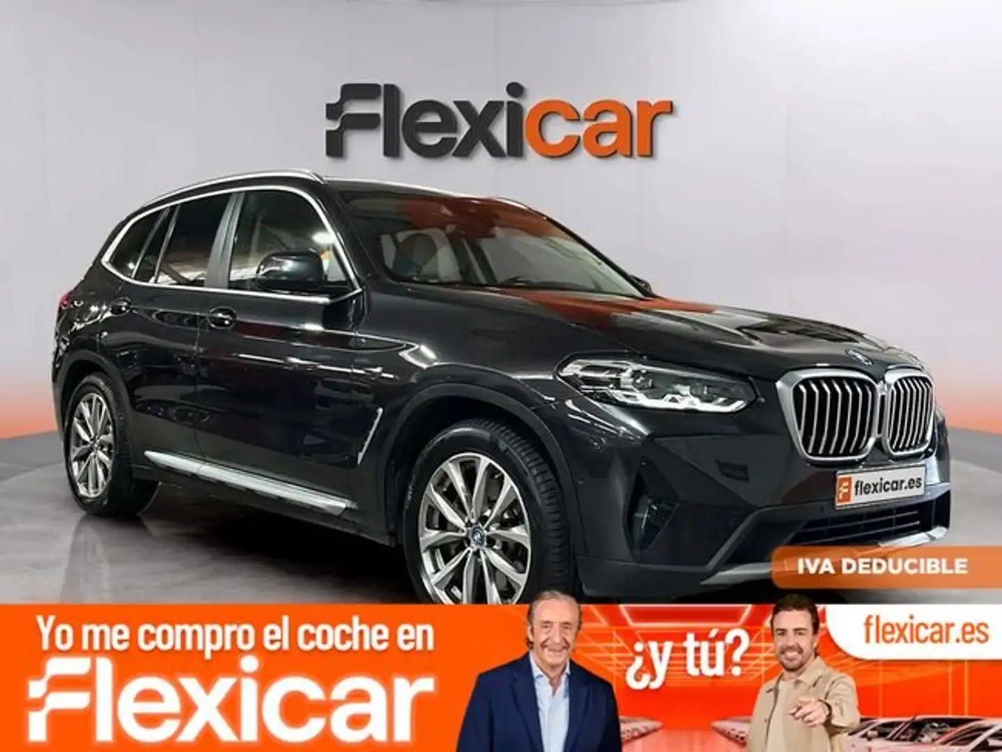 BMW X3 xDrive 30e xLine Gris - 1