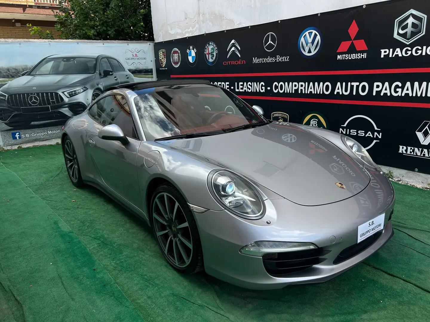 Porsche 911 991 carrera 4s coupè 3.8 400cv Full leggi tutto Argent - 1