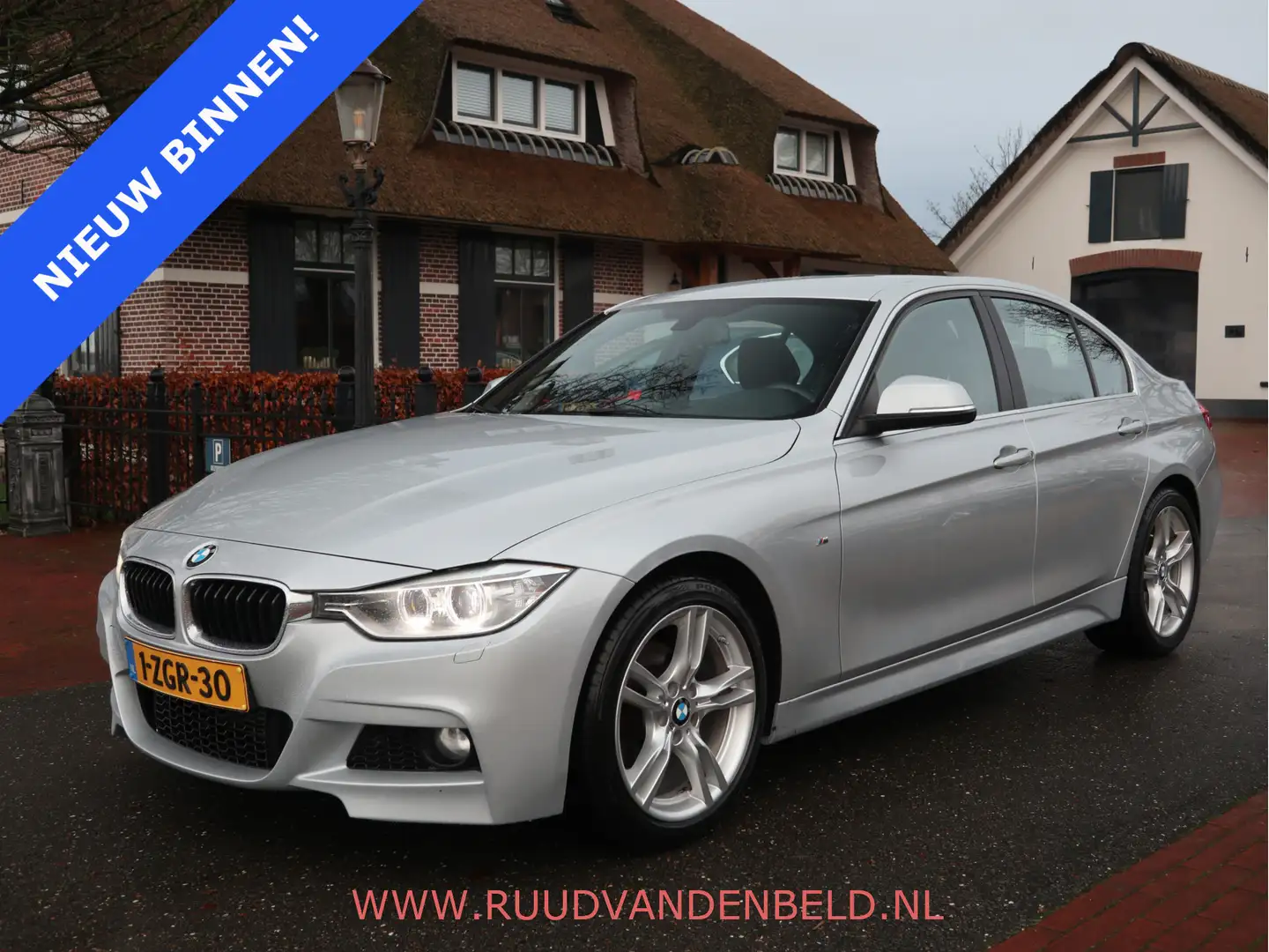 BMW 3-serie 3SERIE M-PAKKET PROF-NAVI !! GEREVISEERDE- Gris - 1