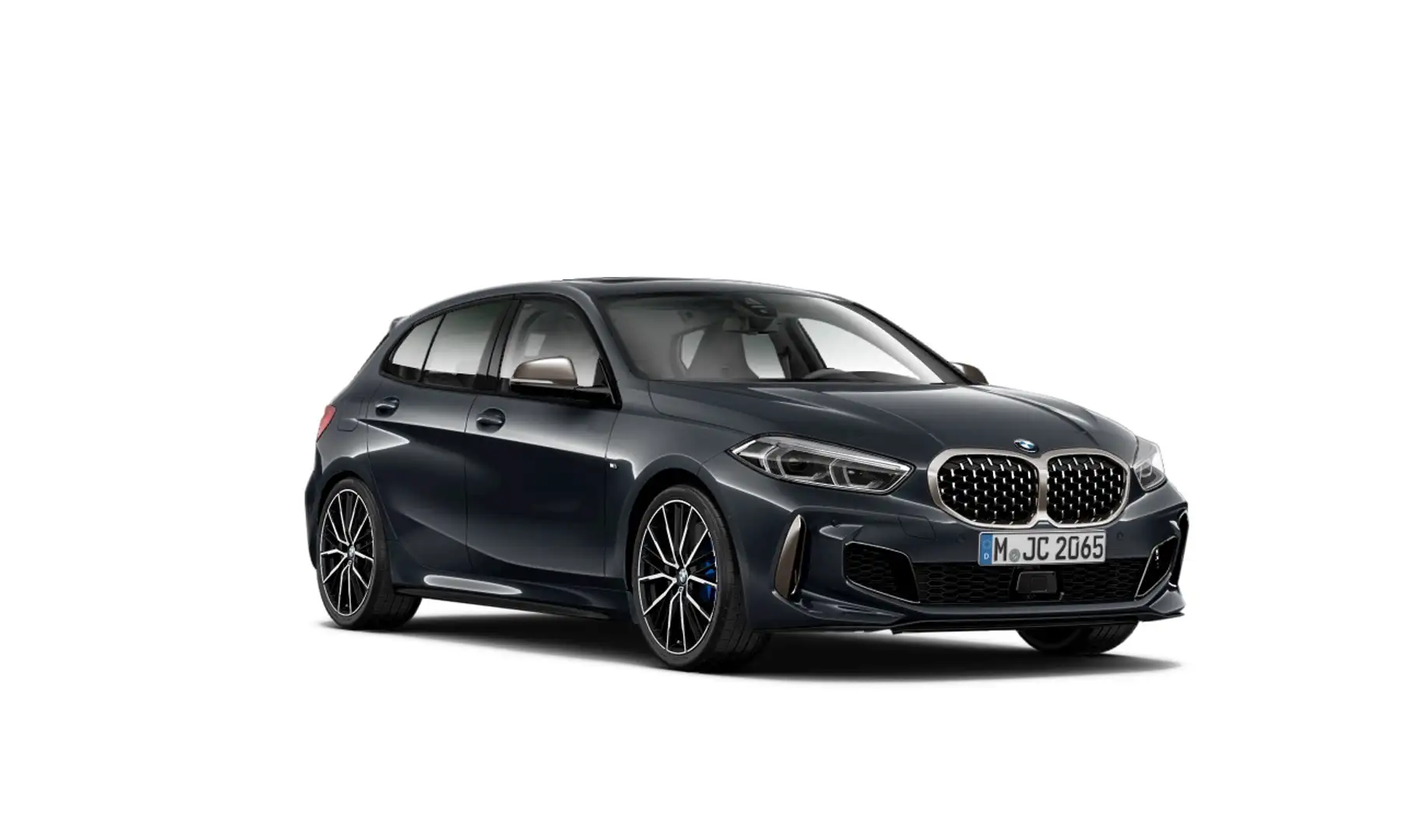 BMW 135 1-serie M135i xDrive | Live Cockpit | Panorama | S Grijs - 1