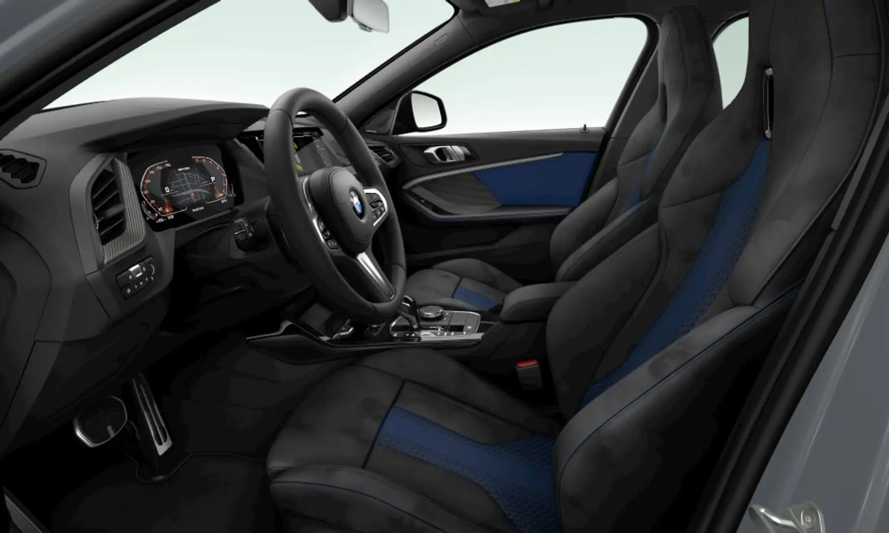 BMW 135 1-serie M135i xDrive | Live Cockpit | Panorama | S Grijs - 2
