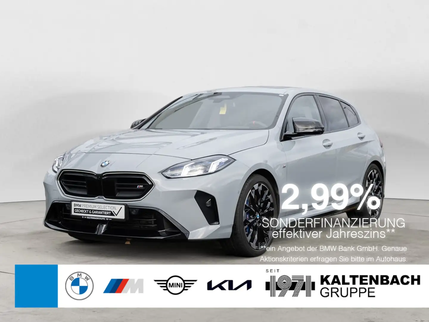 BMW 135 xDrive PANO 360° LED ALUFELGEN 19 ZOLL HUD Grau - 1