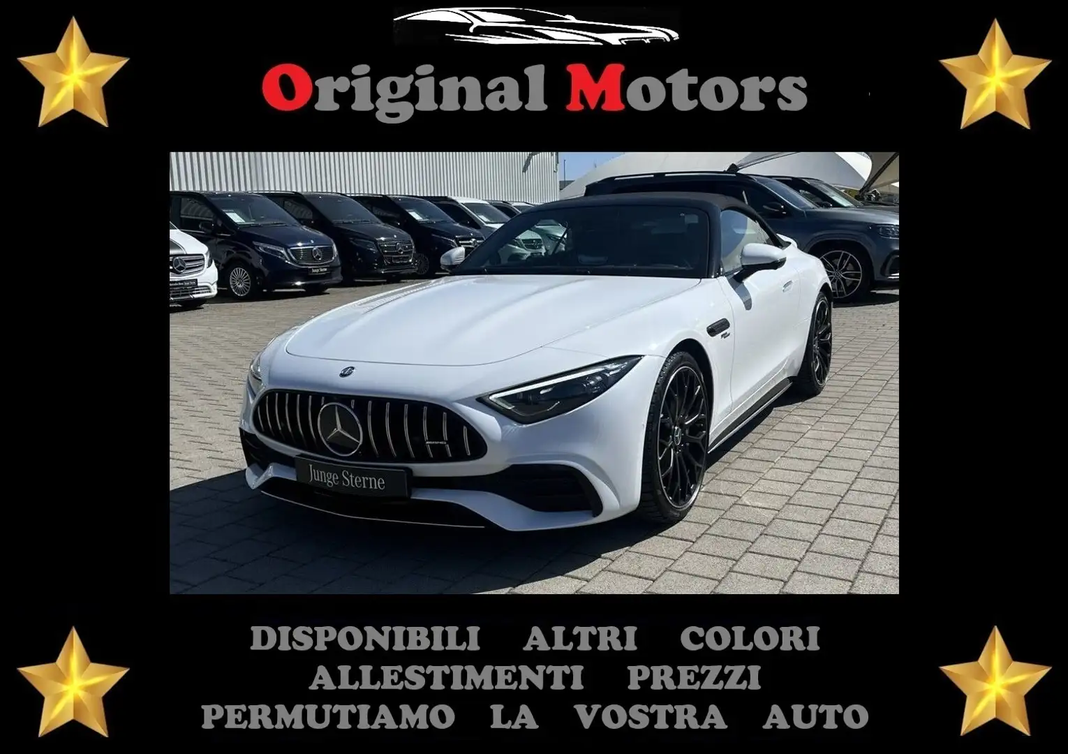 Mercedes-Benz SL 43 AMG Premium Plus 381cv auto/STERZO POST/DLIGHT/DISTRON Alb - 1