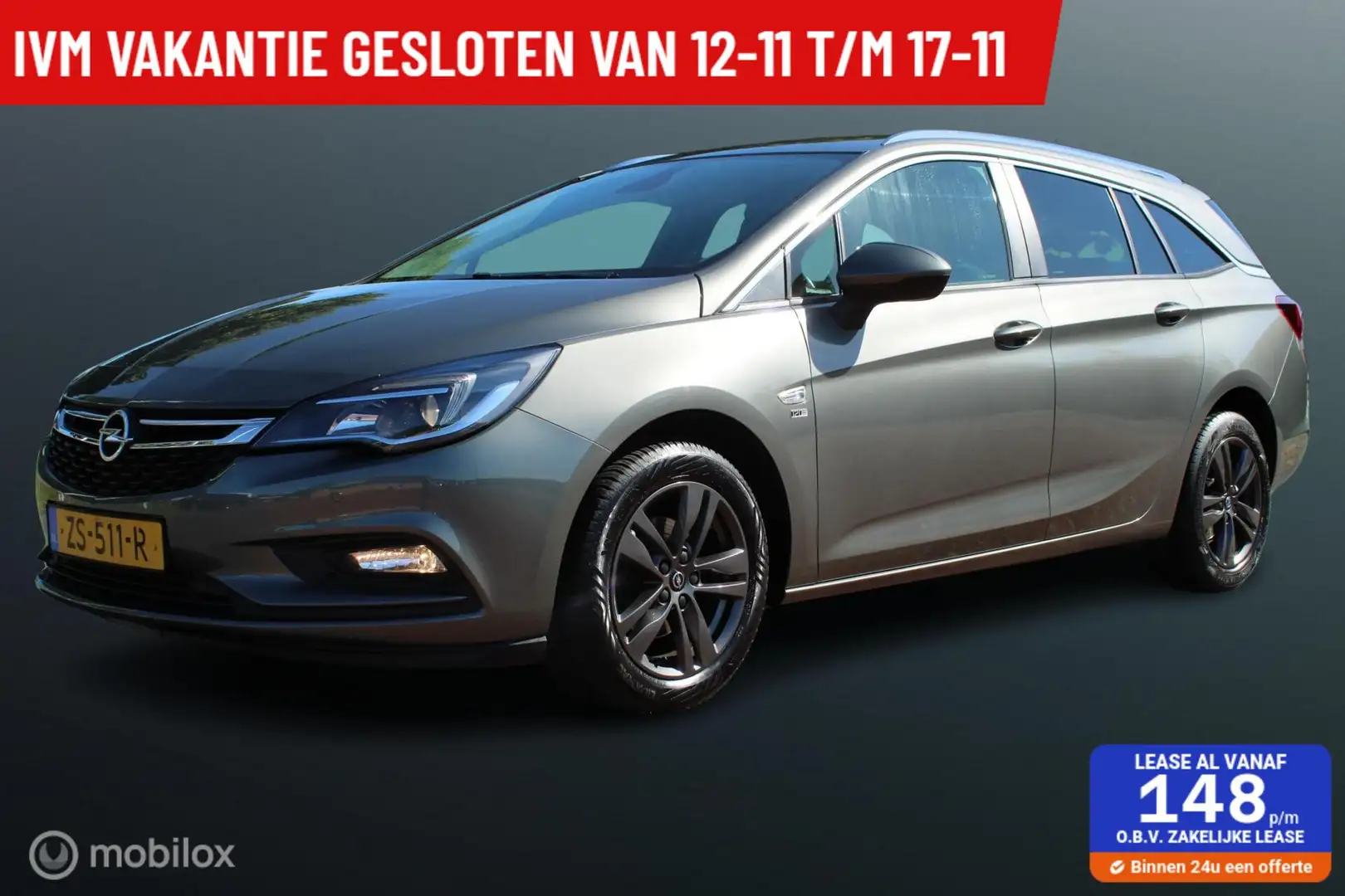 Opel Astra Sports Tourer 1.0 Turbo 120 Jaar Edition, Pdc Voor Gris - 1