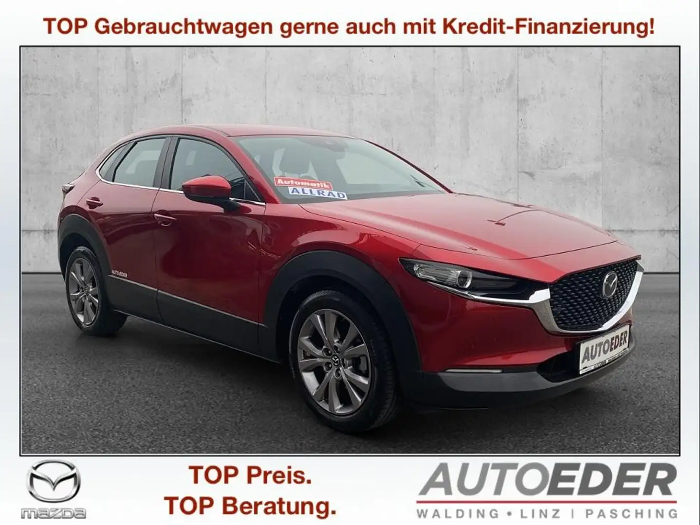 Mazda CX-30 G122 AWD Comfort+ Aut. Rot - 1