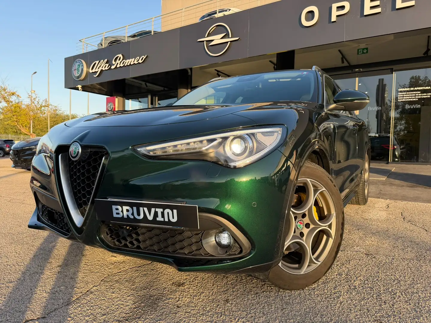 Alfa Romeo Stelvio Stelvio 2020 2.2 t Ti Q4 210cv auto Verde - 1