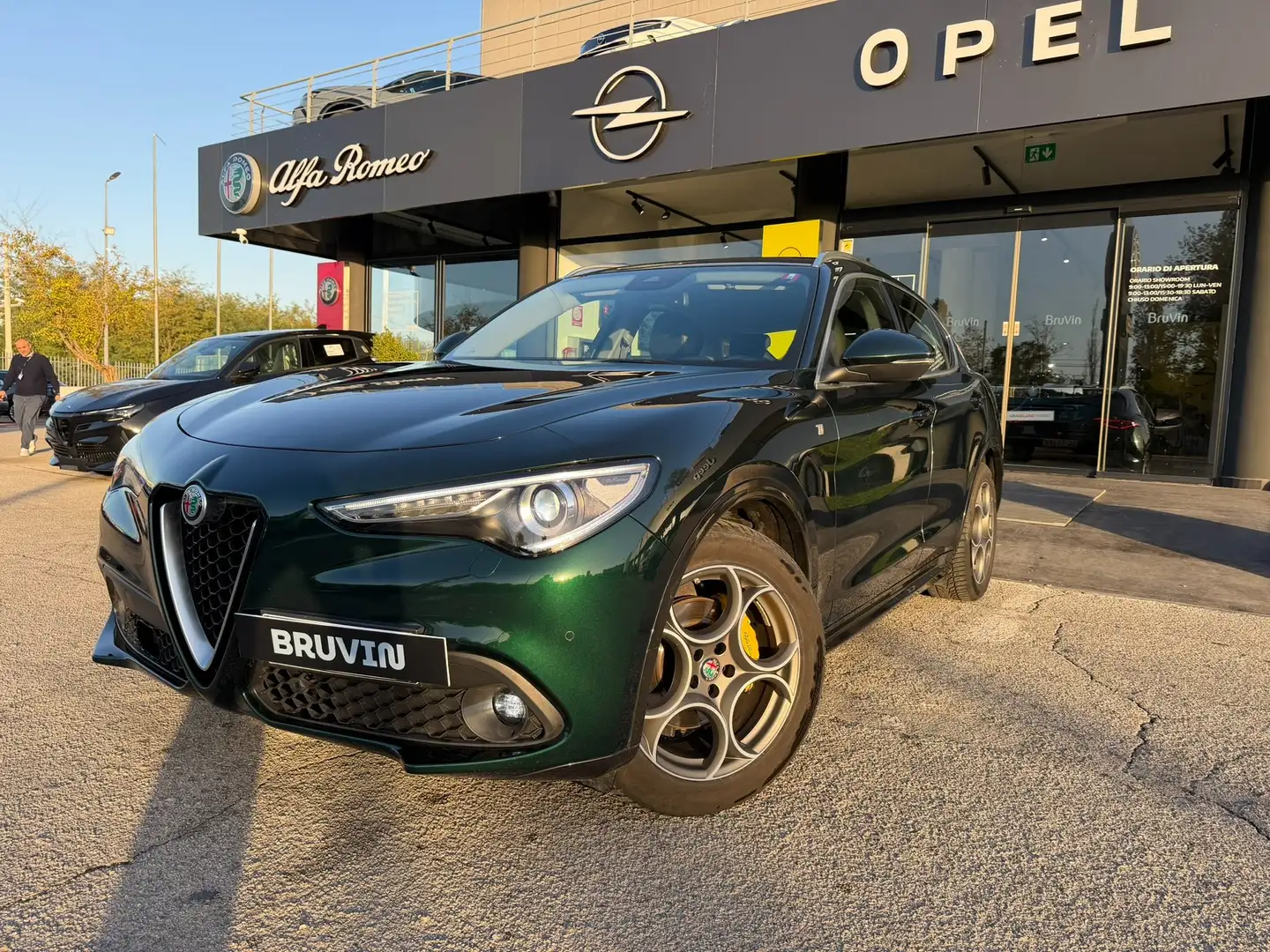 Alfa Romeo Stelvio Stelvio 2020 2.2 t Ti Q4 210cv auto Verde - 2