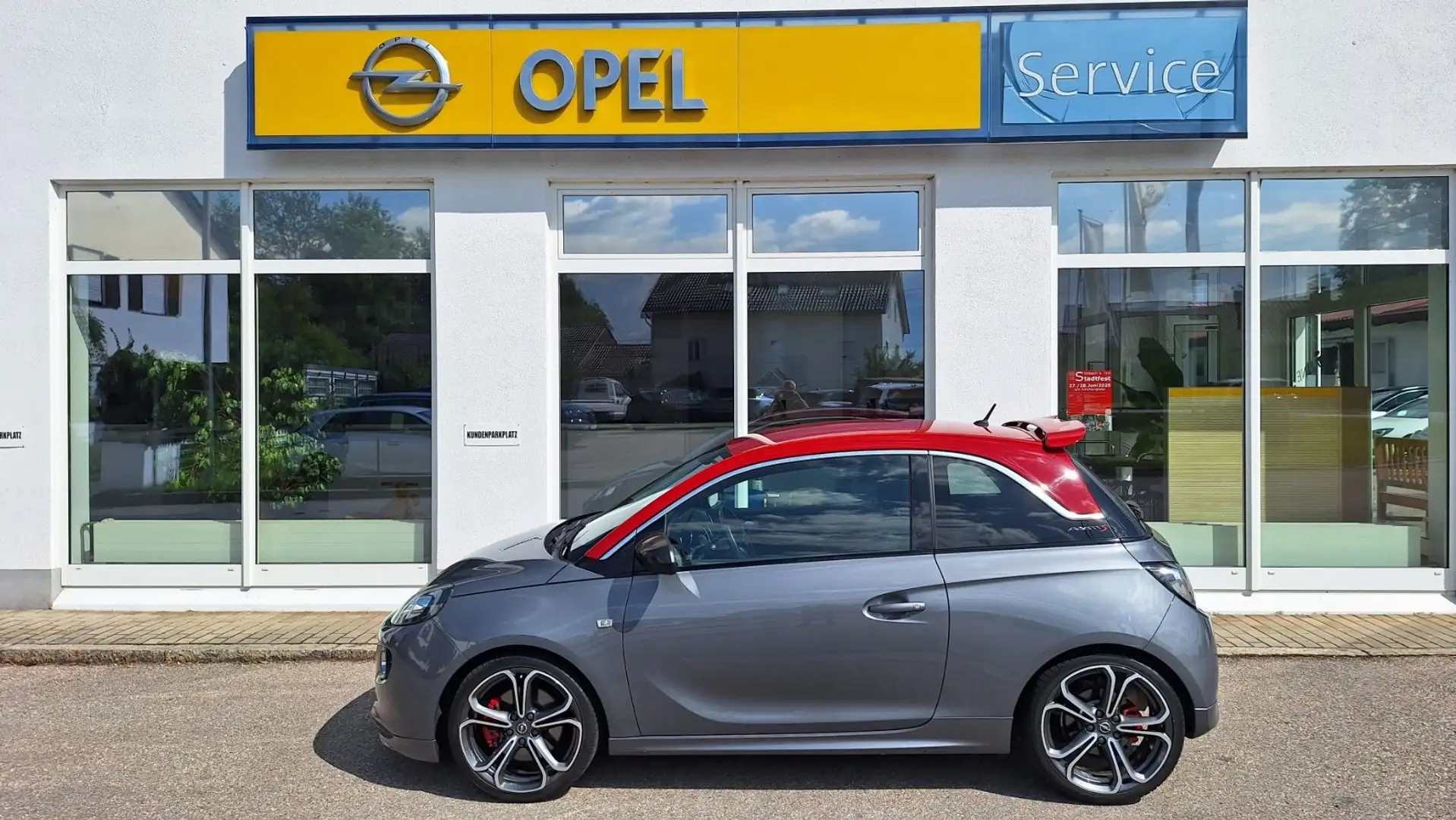 Opel Adam 1.4 Turbo S Grau - 1