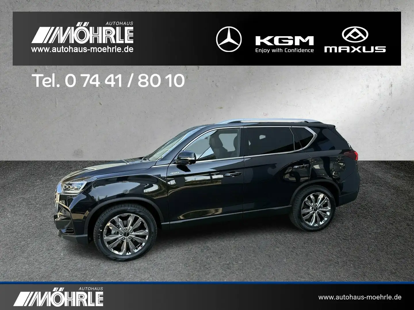 SsangYong Rexton REXTON Lux 2.2 D 4WD 360° Memory SHD Leder 20'' Schwarz - 2