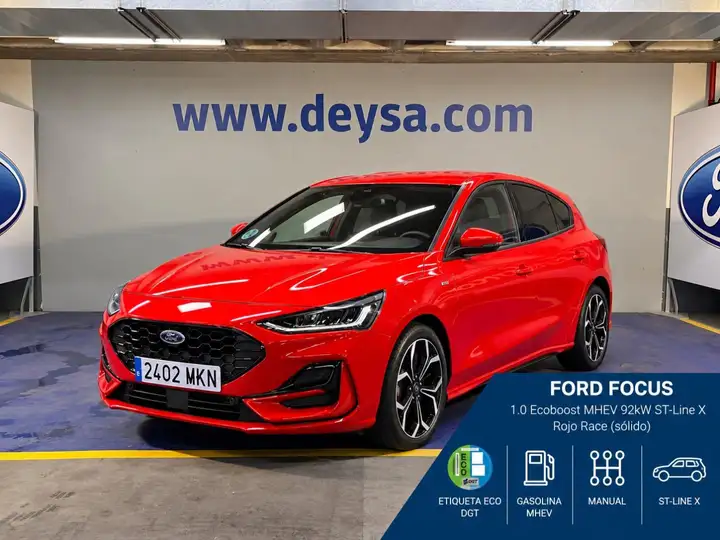 Ford Focus Berlina 1.0 Ecoboost MHEV ST-Line X (HÍBRIDO) 2023