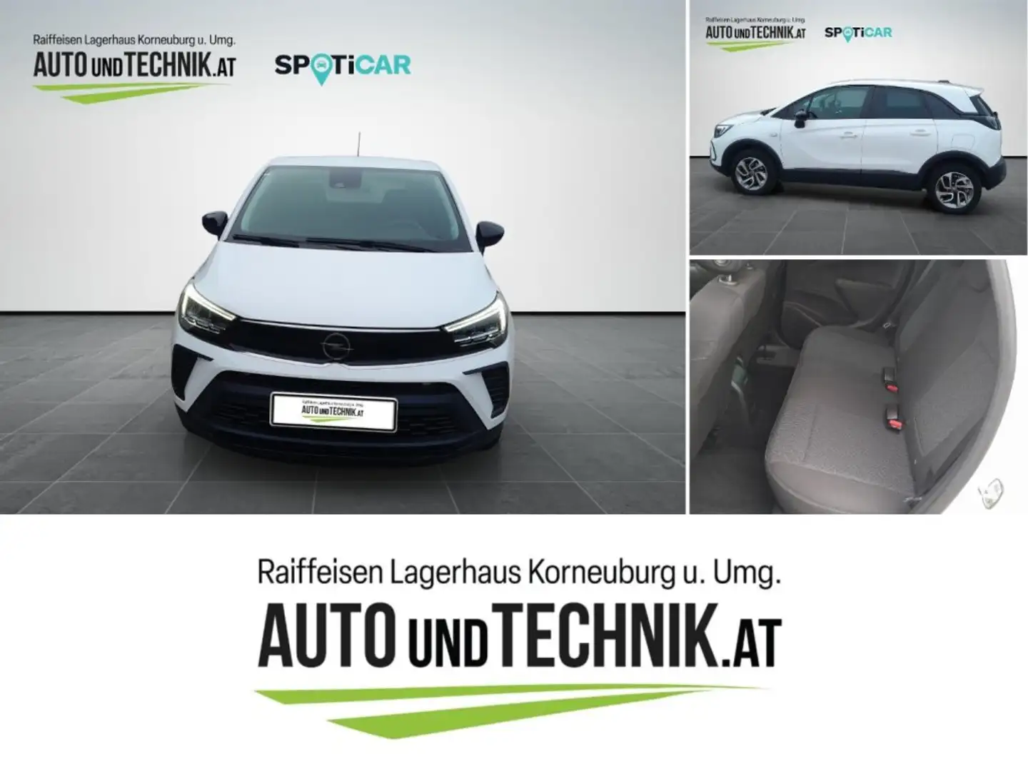 Opel Crossland Edition 1.2 Direct Injection Turbo S/S Blanc - 1