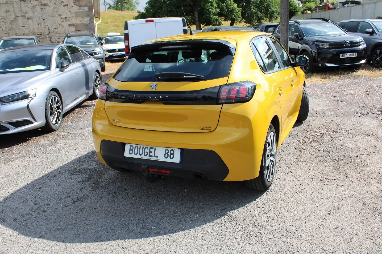 Peugeot 208 BLUE HDI 100 CV ACTIVE PACK GPS MIROR LINK FULL LE Jaune - 2