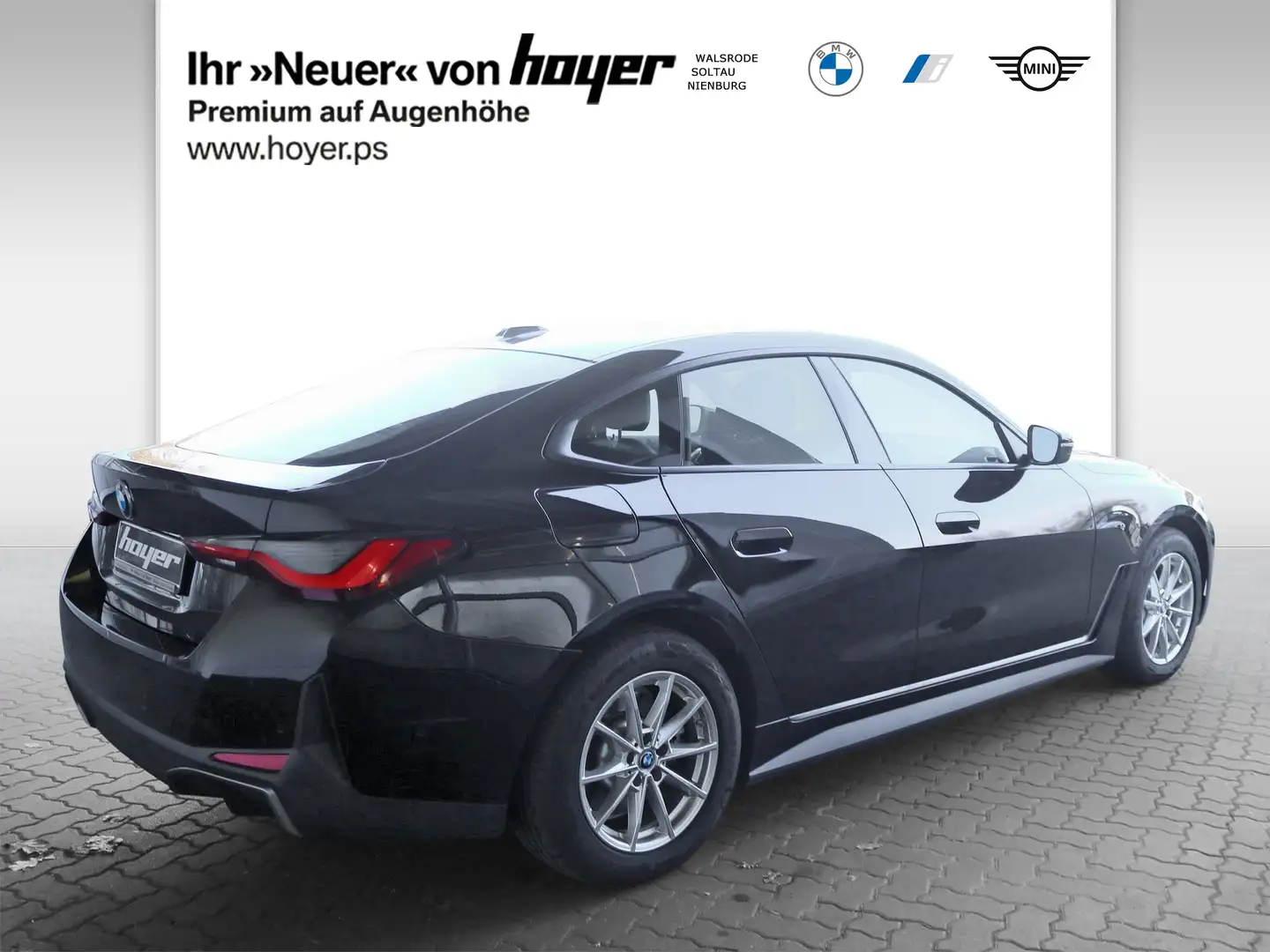 BMW i4 eDrive40 Gran Coupé HiFi DAB LED RFK Shz Fekete - 2