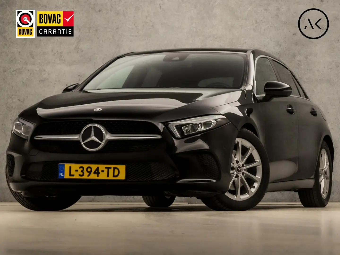 Mercedes-Benz A 200 Sport 164Pk Automaat (GROOT NAVI, CAMERA, GETINT G Zwart - 1