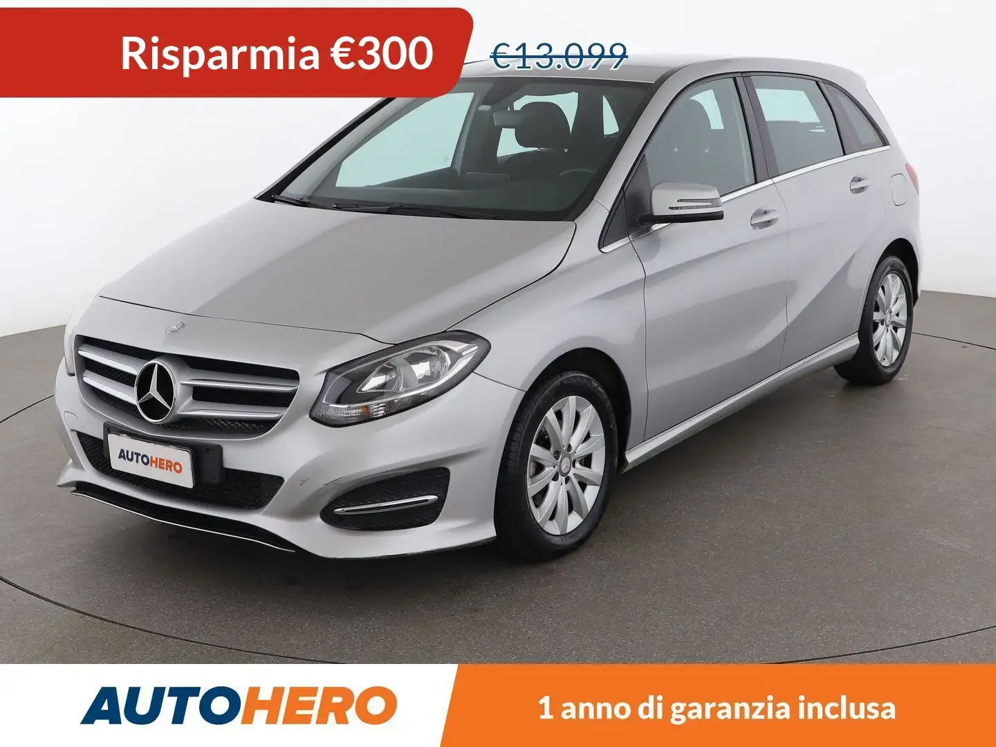 Mercedes-Benz B 180 B 180 CDI Sport Automatic Srebrny - 1
