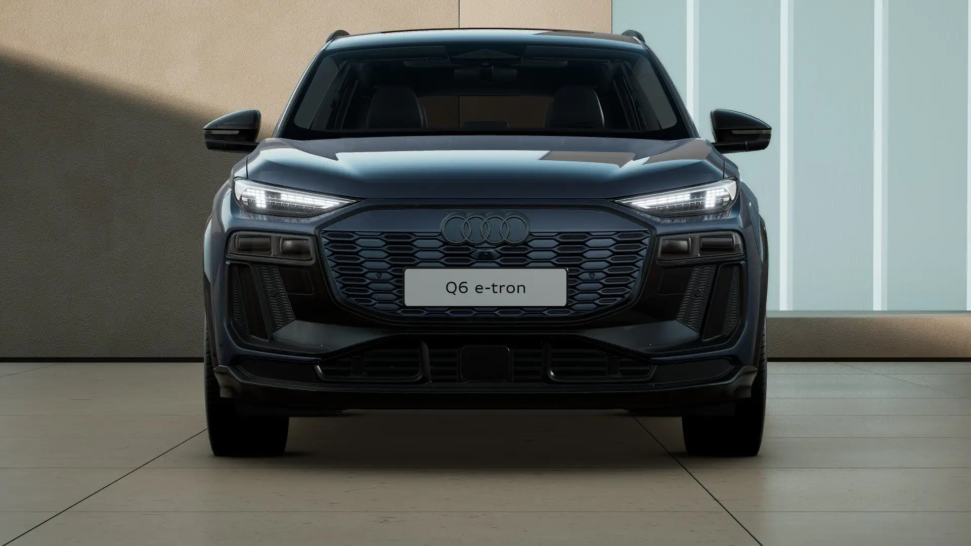 Audi Q6 e-tron S line MATRIX Tech-pro Pano AHK B&O 21" Blau - 2