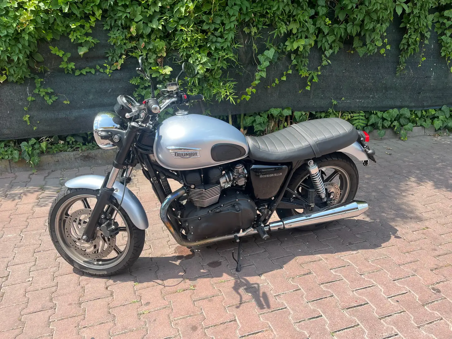 Triumph Bonneville SE 2015 Srebrny - 1