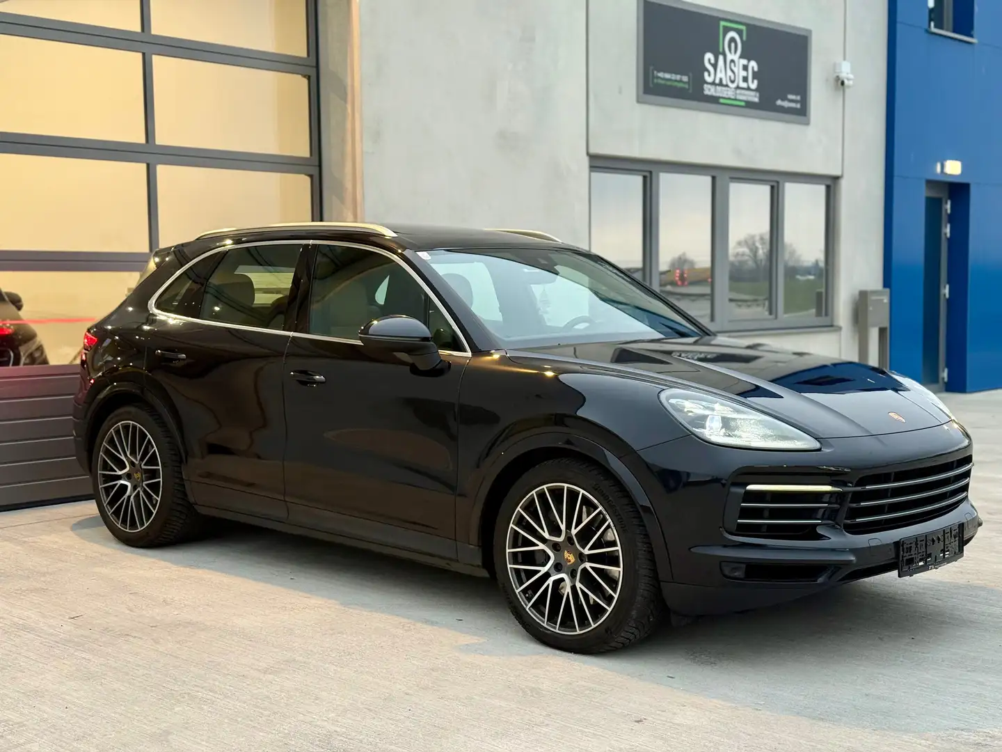 Porsche Cayenne S, PANO, BOSE, SZH,SZB, LUFTFAHRWERK, NIGHT-VISION Schwarz - 2