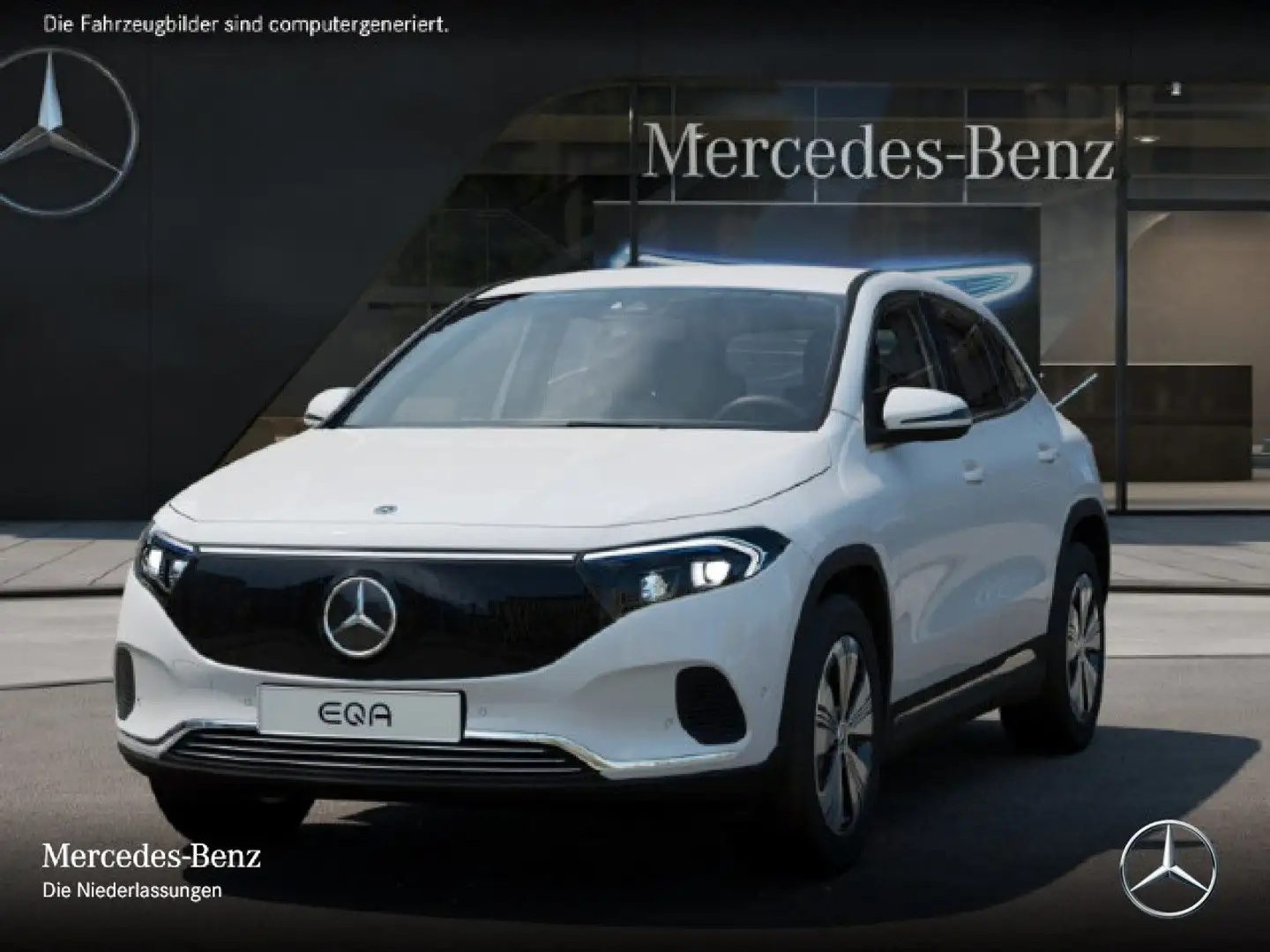 Mercedes-Benz EQA 250 PROG+ADVANCED+KAMERA+SPUR Weiß - 2