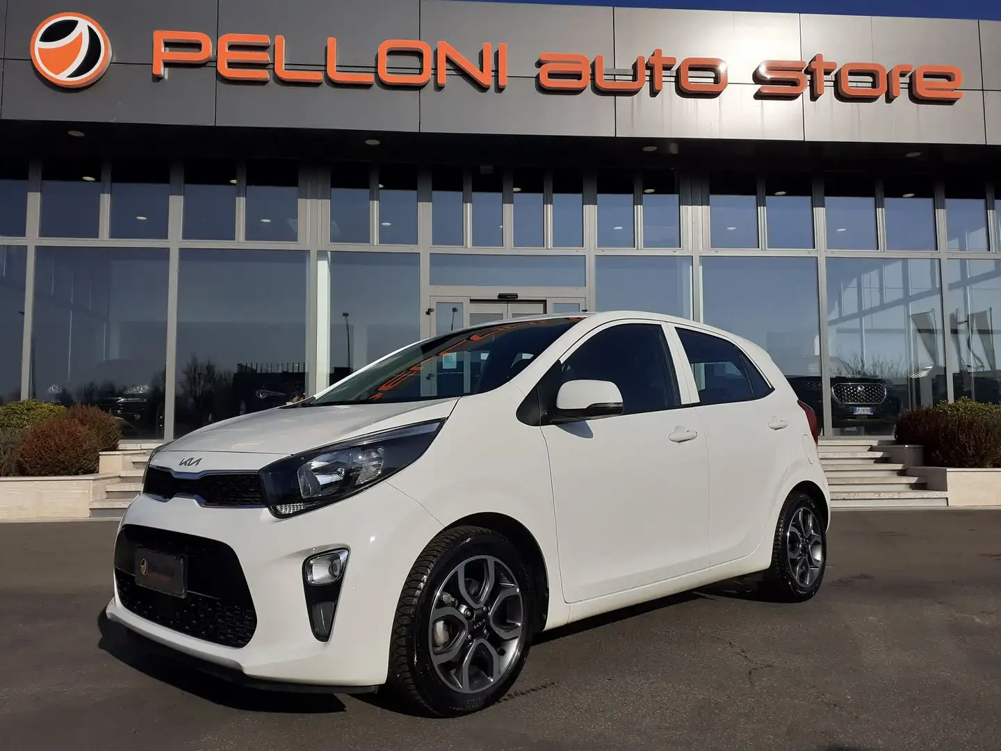 Kia Picanto 1.0 12V GPL 5P X Line KM 9.515 CERTIFICATI-GARANZ Bianco - 1