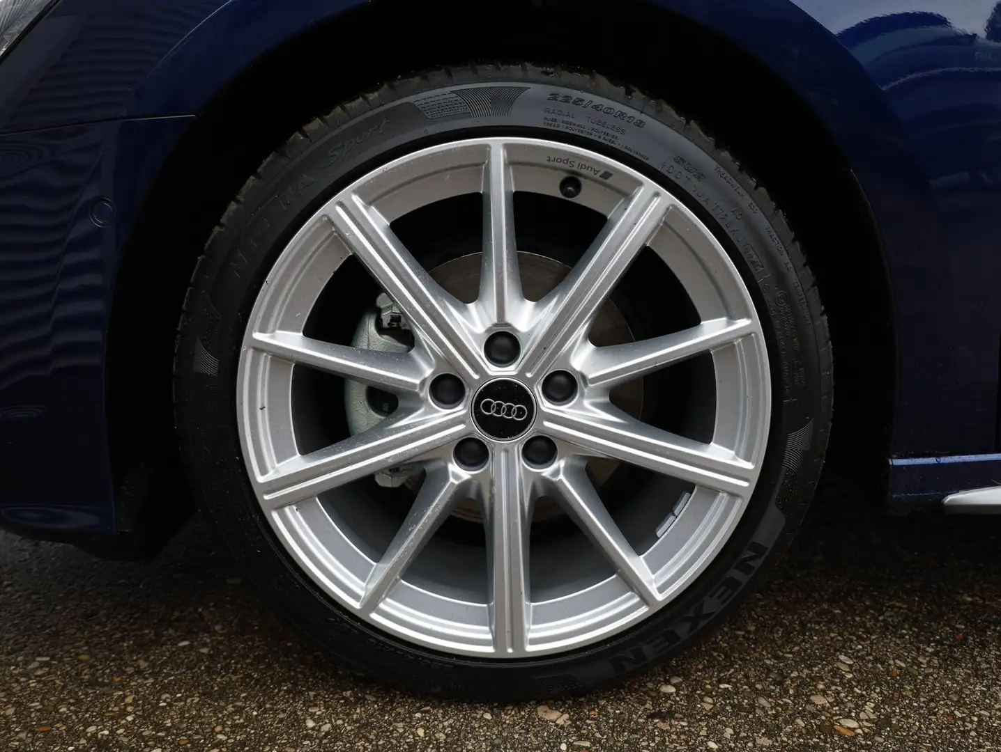 Audi A3 35 TFSI S line exterieur Bleu - 2