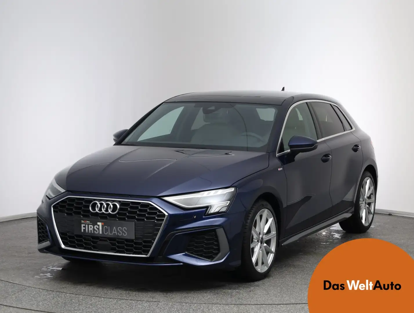 Audi A3 35 TFSI S line exterieur Bleu - 1