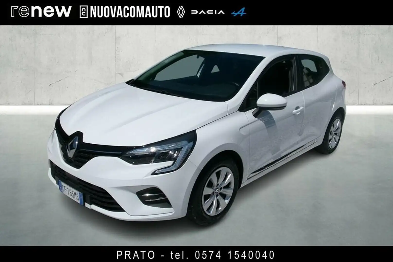 Renault Clio 1.0 tce Zen Gpl 100cv my21 Bianco - 1