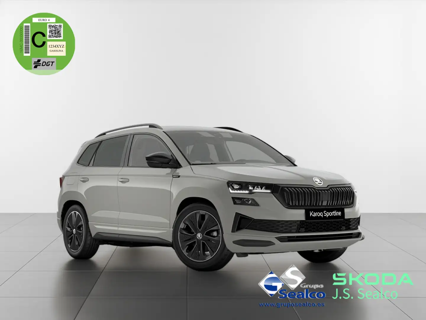 Skoda Karoq 1.5 TSI Sportline ACT DSG 110KW Gris - 1