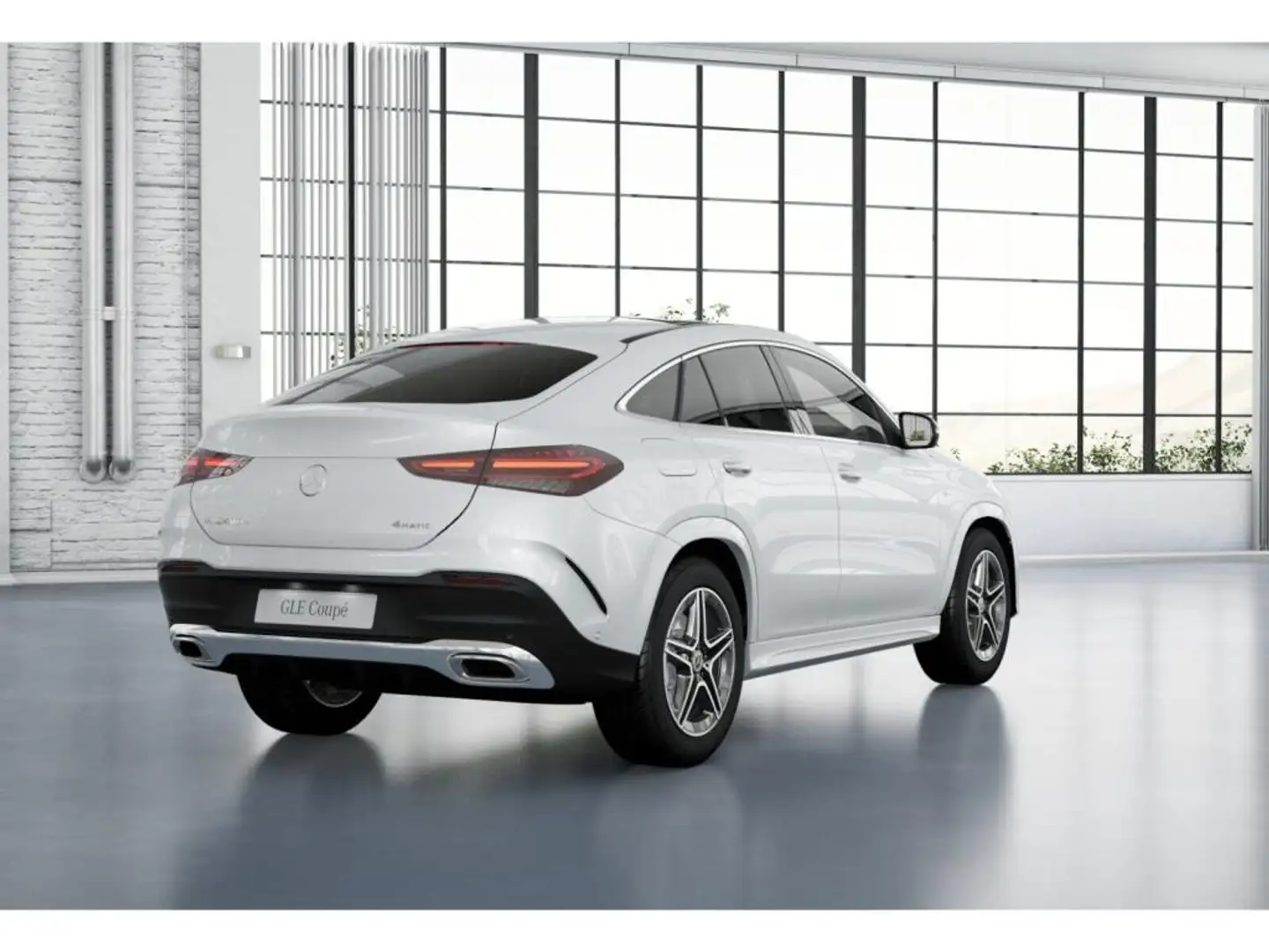 Mercedes-Benz GLE 400 e 4M Coupé AMG-Sport/Pano/Burm/Distr/20" Weiß - 2